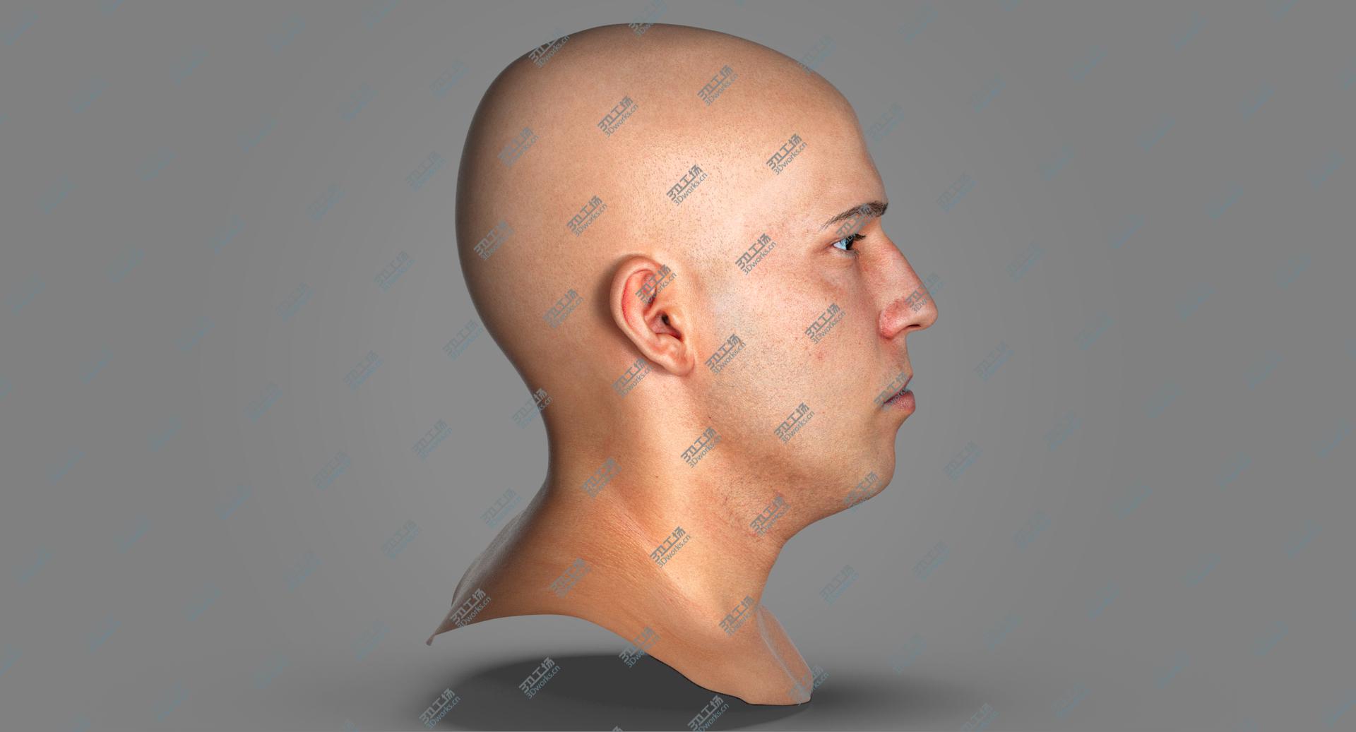 images/goods_img/202105073/3D Real PBR Marcus Human Head Tongue Bulge Left AU37 model/5.jpg